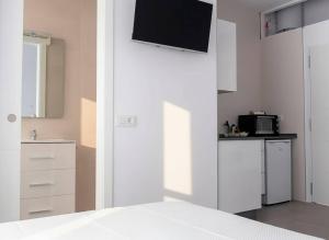 Køkken eller tekøkken på Estudio cerca de la playa y del centro