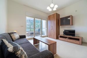 Μια τηλεόραση ή/και κέντρο ψυχαγωγίας στο Apartment Risinium