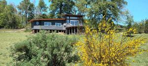 Vườn quanh Casa de montaña con vista espectacular