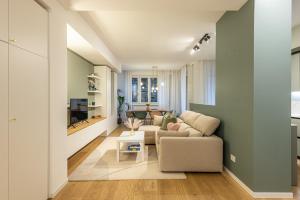 Χώρος καθιστικού στο Luxury Apartment Near Milan - 6 Guests - Metro M2