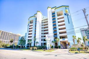 El edificio en el que está la casa de vacaciones