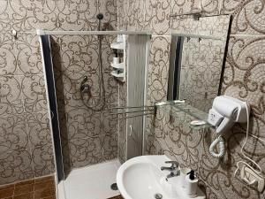 Ένα μπάνιο στο Bed & Breakfast Villa Emma