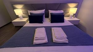 Postel nebo postele na pokoji v ubytování TOURAL HOUSE Villa