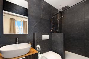 Vannituba majutusasutuses 2P Central & Quiet in Cap d 'Ail +11 fotot