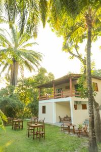 Κήπος έξω από το Pousada Raízes da Mata