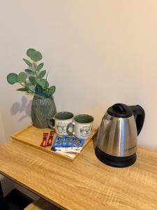 Παροχές για τσάι/καφέ στο VILLA BESKIDY Jezioro Zywieckie POKOJE Z LAZIENKA KLIMATYZACJA TV WIFI