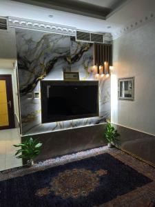 Μια τηλεόραση ή/και κέντρο ψυχαγωγίας στο Furnished 1bhk with all needs