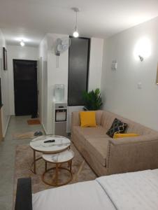 Χώρος καθιστικού στο ONeal Prime Suites - Furnished Studio apartments in Nairobi Near JKIA & SGR +52 φωτογραφίες