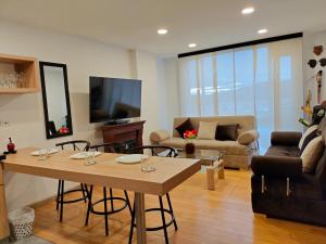 TV/trung tâm giải trí tại Apartamento Arama Central