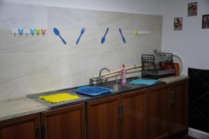 Kuchyň nebo kuchyňský kout v ubytování Petra Gate Apartment + 57 fotografií