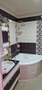 Koupelna v ubytování Villa