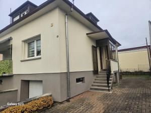 Bygningen som feriehuset ligger i