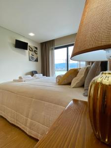 Ένα ή περισσότερα κρεβάτια σε δωμάτιο στο Casa d'Avó Dete, Férias no coração do Minho