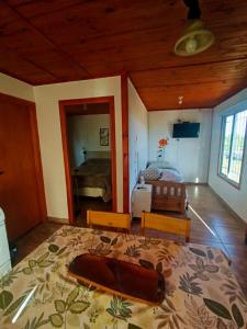 Kuchyň nebo kuchyňský kout v ubytování Cabañas SOL SERRANO