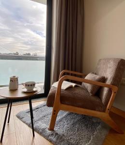 Χώρος καθιστικού στο Casa d'Avó Dete, Férias no coração do Minho