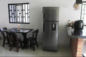 Η κουζίνα ή μικρή κουζίνα στο El Guadualito