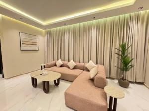 Χώρος καθιστικού στο النخيل بارك للشقق المخدومة اقتصادي