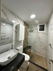 Koupelna v ubytování Apartamento Studio Anau k&L