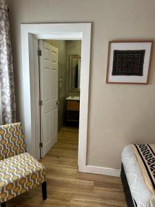 Ένα ή περισσότερα κρεβάτια σε δωμάτιο στο Hotel El Milagro