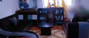 Χώρος καθιστικού στο Apartamento de tres dormitorios para grupos de amigos o familias