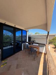 En balkon eller terrasse på Galapagos Yes