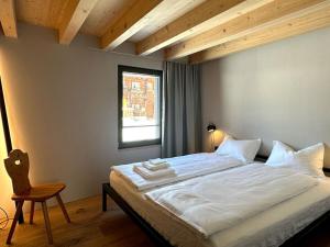 Ένα ή περισσότερα κρεβάτια σε δωμάτιο στο Holiday apartment with 3 bedrooms