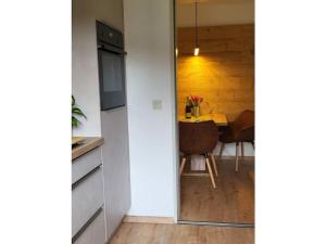 Η κουζίνα ή μικρή κουζίνα στο Ammergau feeling de Luxe +9 φωτογραφίες