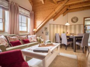 Χώρος καθιστικού στο Guesthouse Trostelhof 5