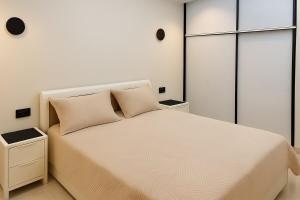 Ένα ή περισσότερα κρεβάτια σε δωμάτιο στο Modern Luxury Apartment 3 Min from Algiers Aiport