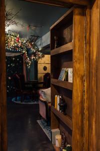 Knihovna v prázdninového domu