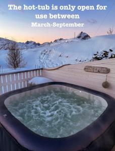 Sundet Lofoten Holiday House talvel