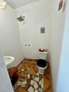 Et badeværelse på Cabaña Punta del Cielo