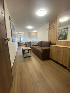 Posezení v ubytování M Corner