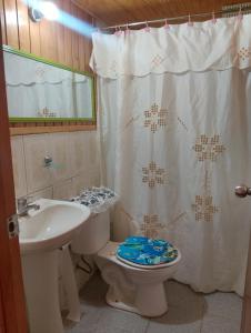 Ένα μπάνιο στο Agroturismo Silvestre Marly