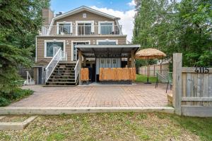 Το κτήριο όπου στεγάζεται  η παραθεριστική κατοικία