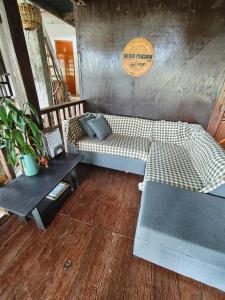 Χώρος καθιστικού στο Batad Pension PH
