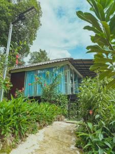 Κήπος έξω από το Ocean Lounge Bungalow