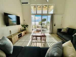 Χώρος καθιστικού στο Tangalooma Sands