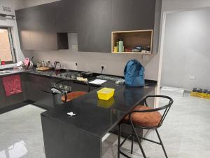 Η κουζίνα ή μικρή κουζίνα στο Bling apartments