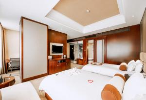 Μια τηλεόραση ή/και κέντρο ψυχαγωγίας στο Anji Baihui Hotel