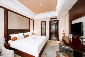 Μια τηλεόραση ή/και κέντρο ψυχαγωγίας στο Anji Baihui Hotel