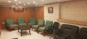 Posezení v ubytování Eco green pyramids hotel