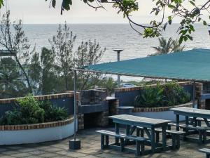 Vista general del mar o vista desde el departamento