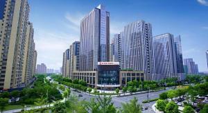 Γενική άποψη της πόλης Xiaoshan ή θέα της πόλης από  αυτό το ξενοδοχείο