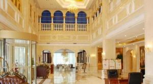 Χώρος καθιστικού στο Vienna Hotel Qingdao Jiaozhou Branch