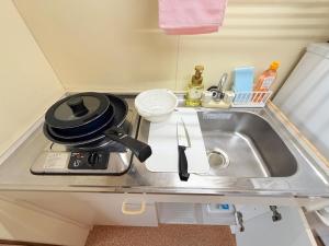 Køkken eller tekøkken på ハイツ清水205