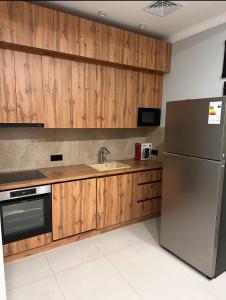 Η κουζίνα ή μικρή κουζίνα στο Bukhoro Tower Luxury Residence