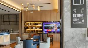 Μια τηλεόραση ή/και κέντρο ψυχαγωγίας στο City Comfort Inn Baise Jinxiuguoji