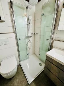 Ένα μπάνιο στο Lütte Wulke 8, wo Träume Weite finden