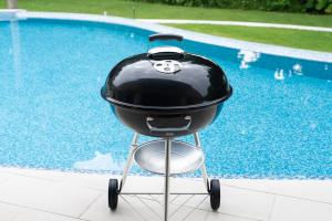 Gril dostupný pro hosty v vily